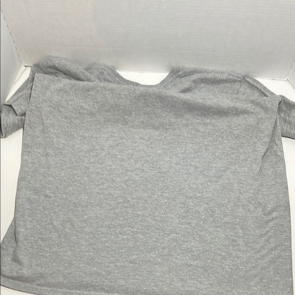 Disney Gray Short Sleeve Tee with Humorous Graphic - Picture 9 of 9